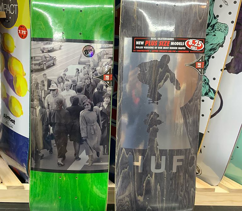 HUF x REAL SKEATEBOARDS コラボデッキ入荷！ | EKL スケートパーク