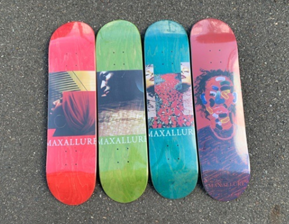 maxallureskateboardsのデッキ