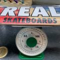 スケボーデッキ7.75サイズのブランドごとの重さ比較