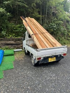 頂いた４M材木